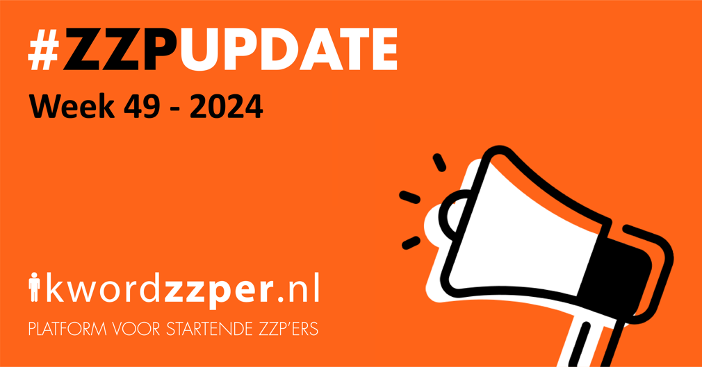 #ZZPUpdate week 49: Zzp’ers wijken uit naar detachering, één op de vijf zzp’ers gebruikt AI en zzp'ers laten subsidie subsidie cybercrime liggen