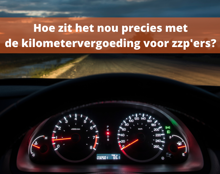 Kilometervergoeding Zzp'ers