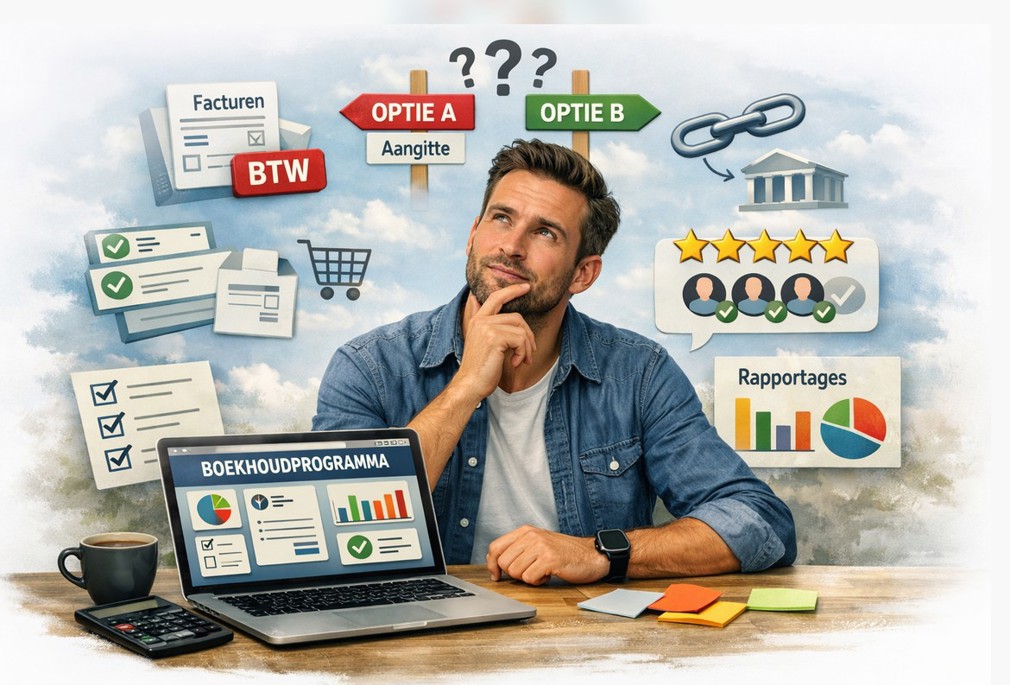 Hoe kies je het beste boekhoudprogramma voor zzp? (zonder gek te worden)