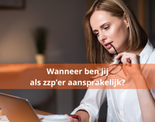 Wanneer Ben Jij Als Zzp’Er Aansprakelijk (1)