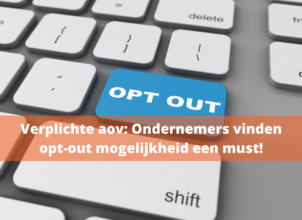 Zzp'ers vinden opt-out mogelijkheid bij verplichte aov een must