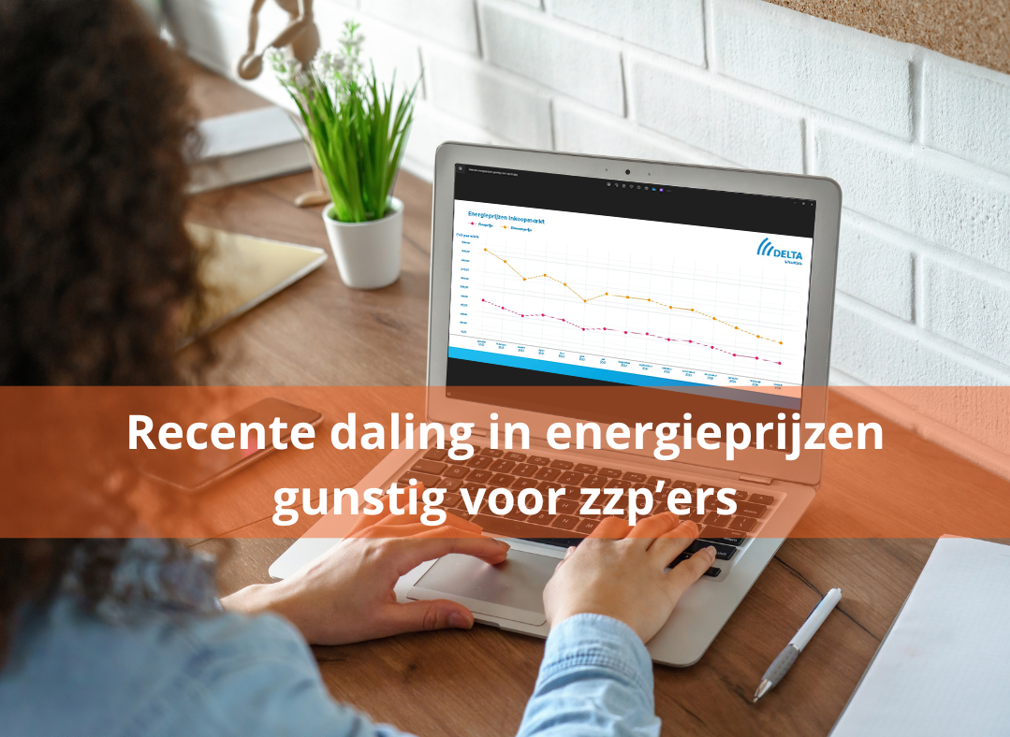 Dalende energieprijzen gunstig voor zzp'ers