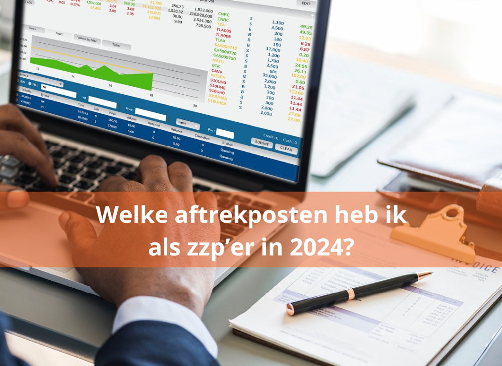 Welke aftrekposten heb ik als zzp’er in 2024?