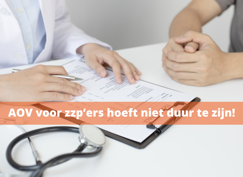 Geen zorgen, een arbeidsongeschiktheidsverzekering voor zzp’ers hoeft niet duur te zijn!