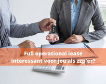 Full Operational Lease Interessant Voor Jou Als Zzp'er Tekst