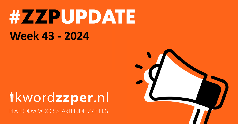 #ZZPUpdate week 43: Veel zzp’ers onwetend over wet DBA en VBAR, Nederland vijfde in Europa met meeste zzp’ers en zzp’ers vergeten overlijdensrisicoverzekering