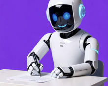 Magnific Robot Writing A Paper 81905