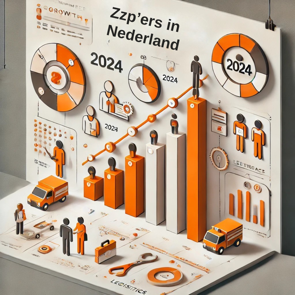 Groei aantal zzp'ers in 2024